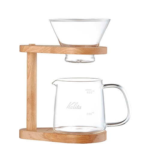 ＜カリタ＞コーヒードリッパースタンドセット WDG-185 2〜4人用（コーヒー粉20g～40g）